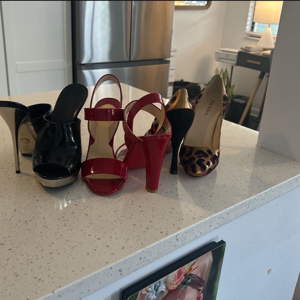 Prada, Gucci and Louboutin bundle